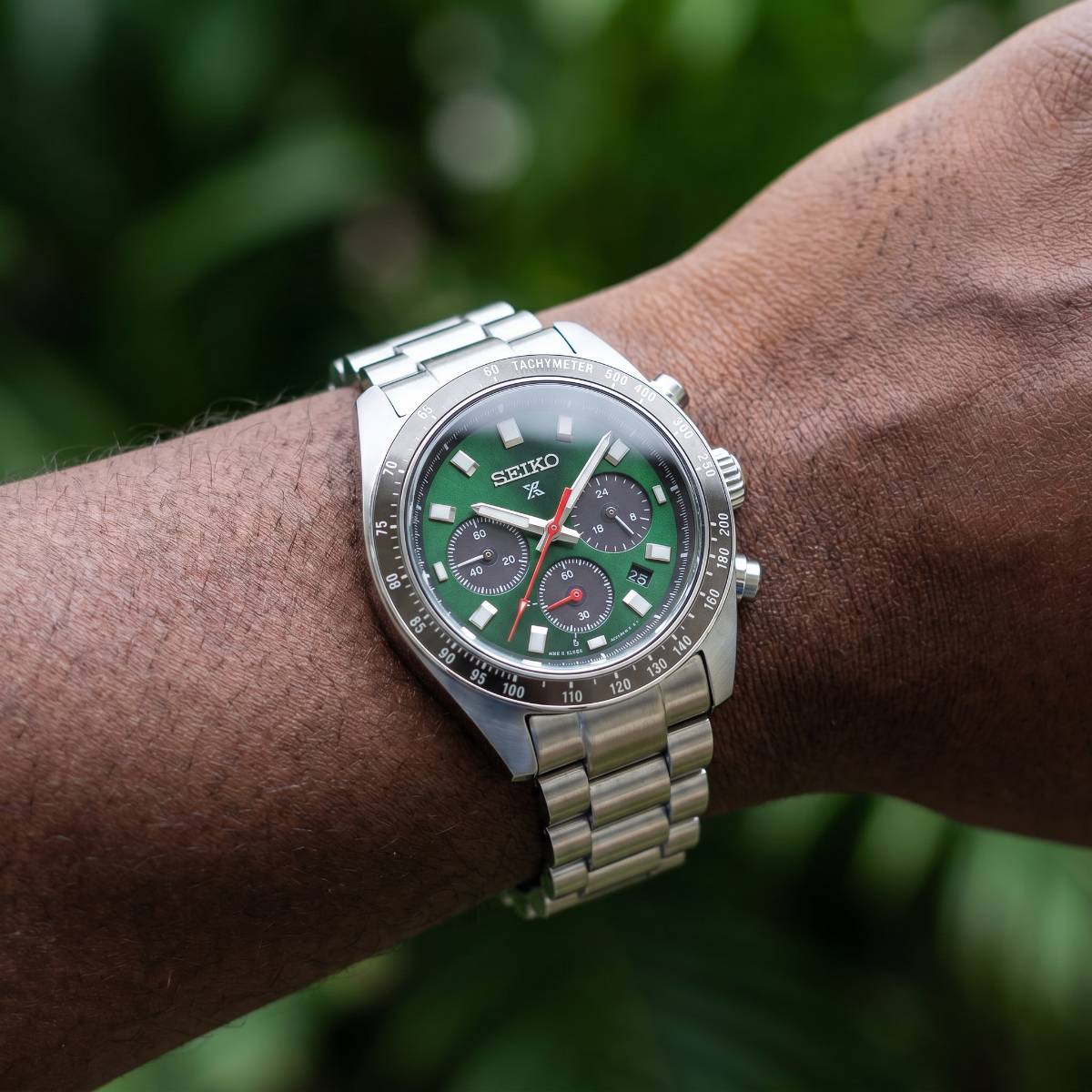 Seiko Prospex Speedtimer Chronograph G-S view 2