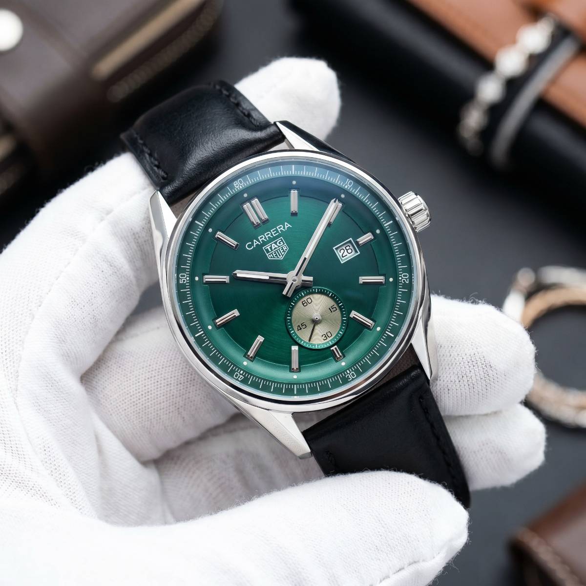 TAG Heuer Carrera Green Dial - view 1