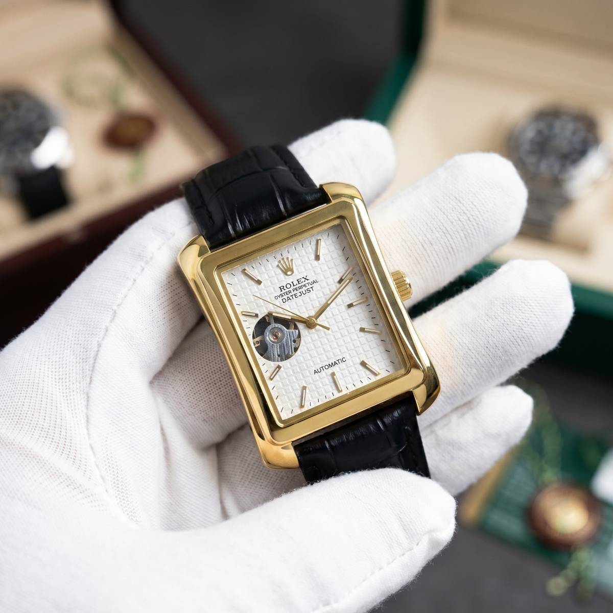 Rolex Datejust Square Automatic view 1