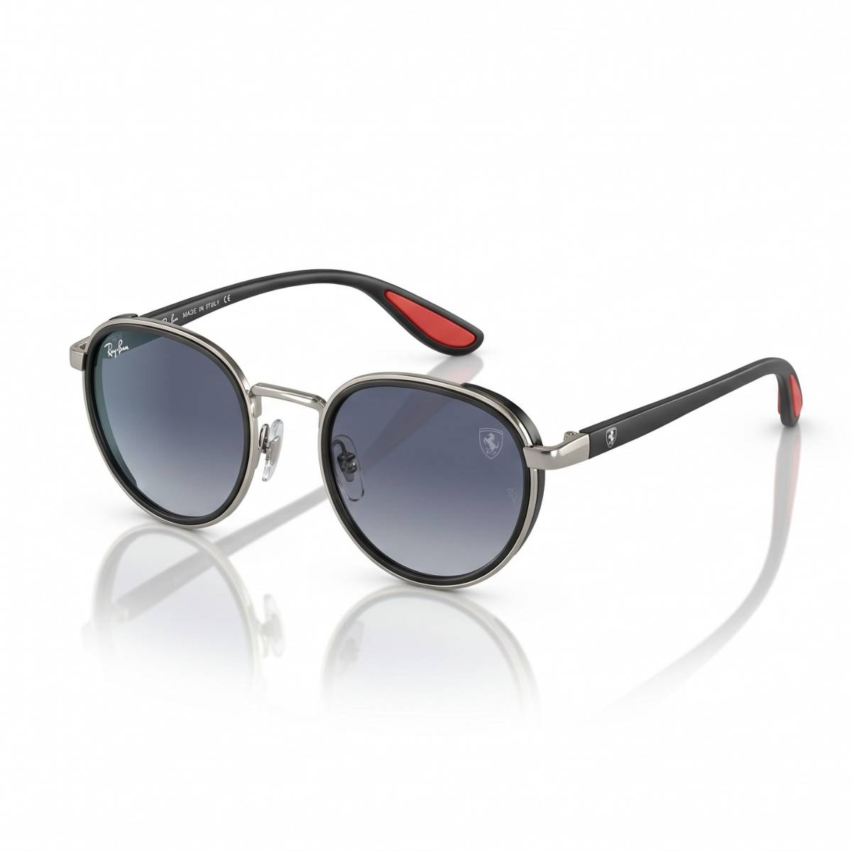 Ray-Ban Scuderia Ferrari Round Sunglasses BLUE - view 1