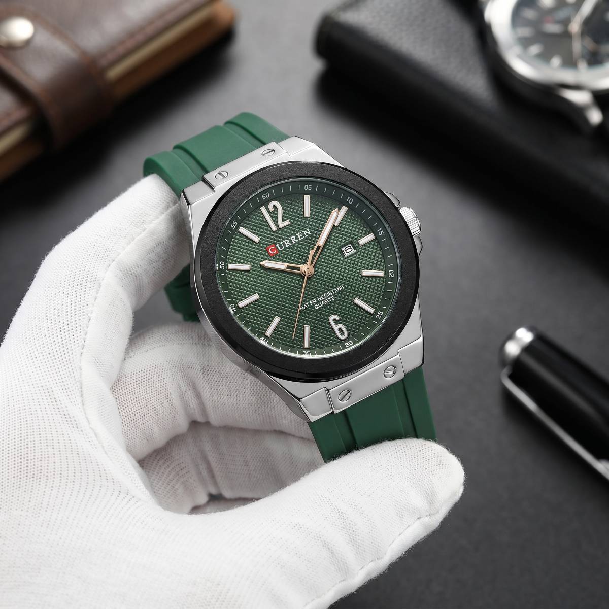 Curren Sport Quartz Green Watch - view 1