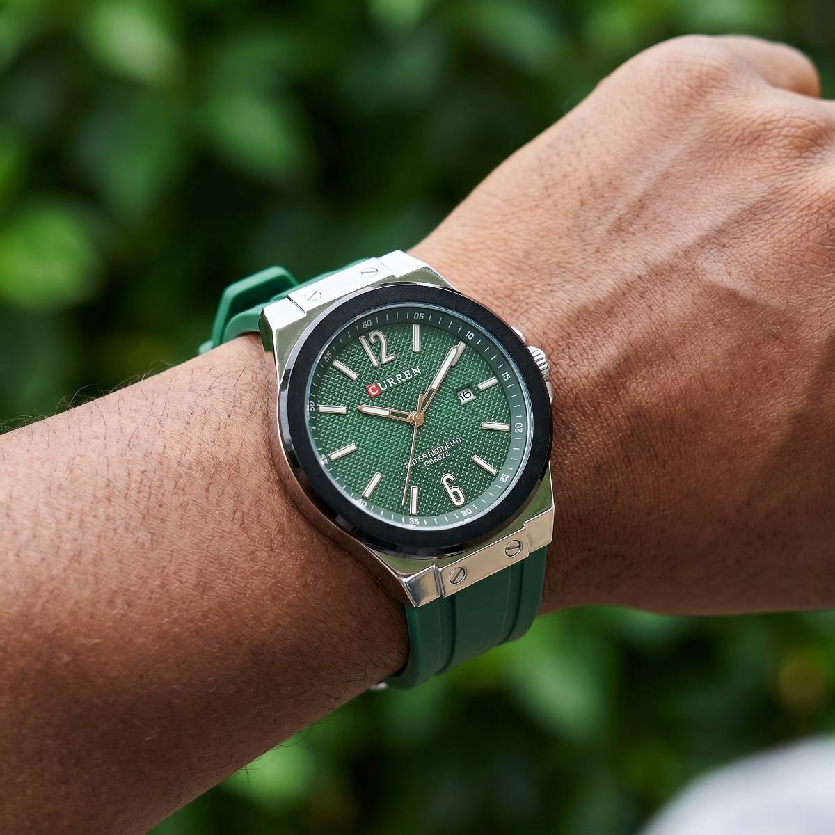 Curren Sport Quartz Green Watch view 2