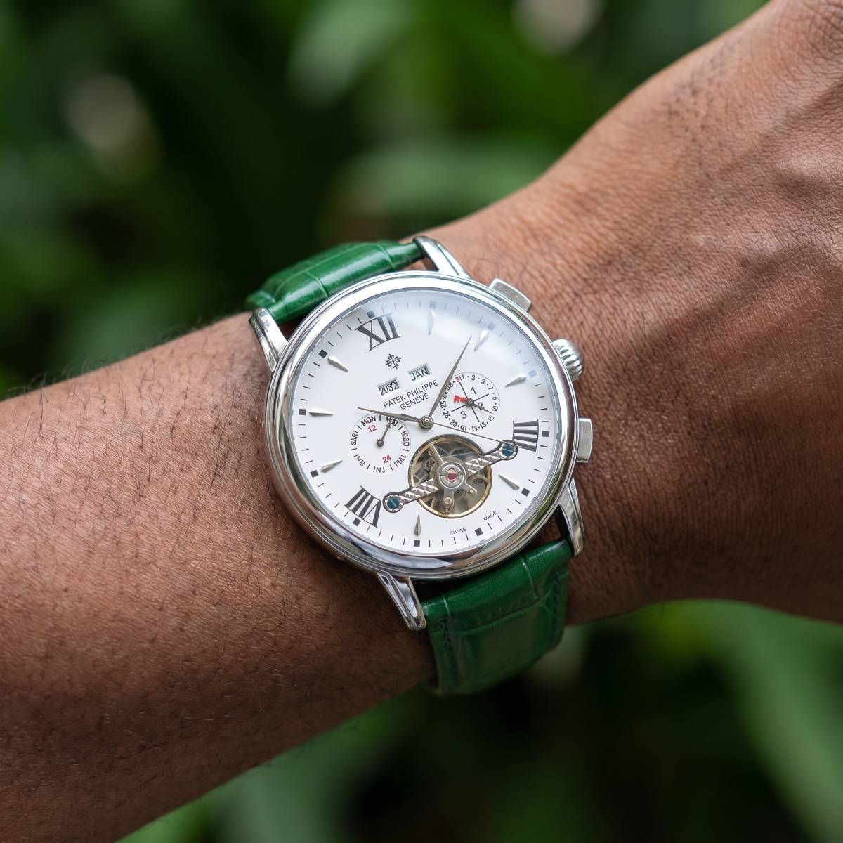 Patek Philippe Grand Complications Tourbillon GREEN view 2