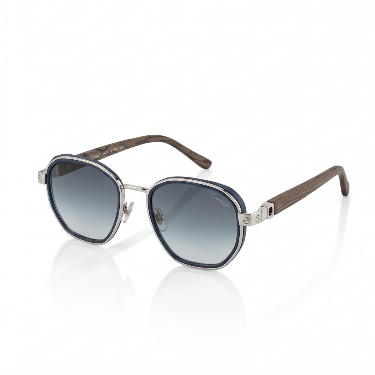 Cartier Santos Dumont Sunglasses BLUE view 1