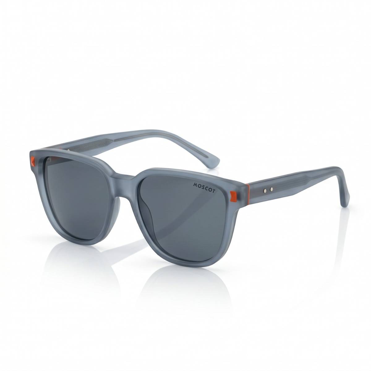Moscot Matte Blue Sunglasses view 1