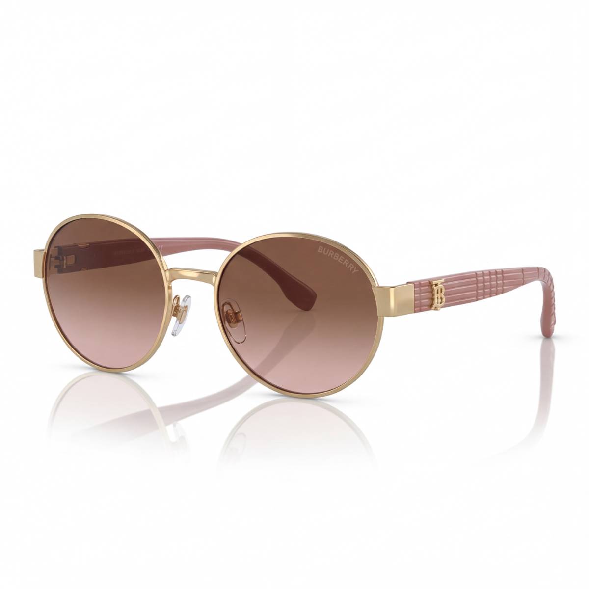 Burberry Round Metal Sunglasses