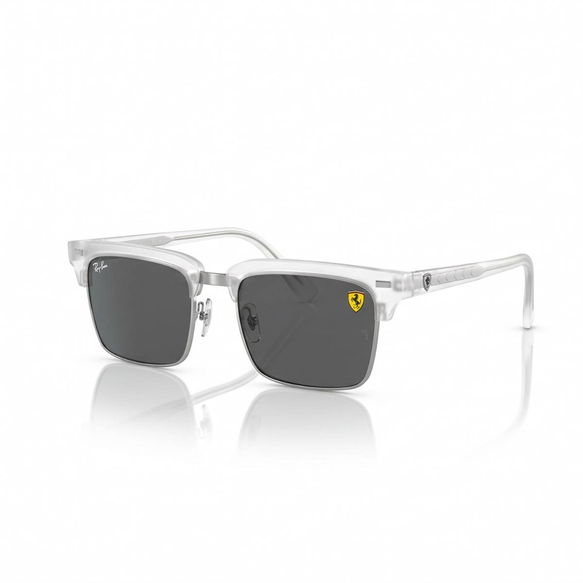 Ray-Ban Ferrari Clubmaster Sunglasses white - view 1