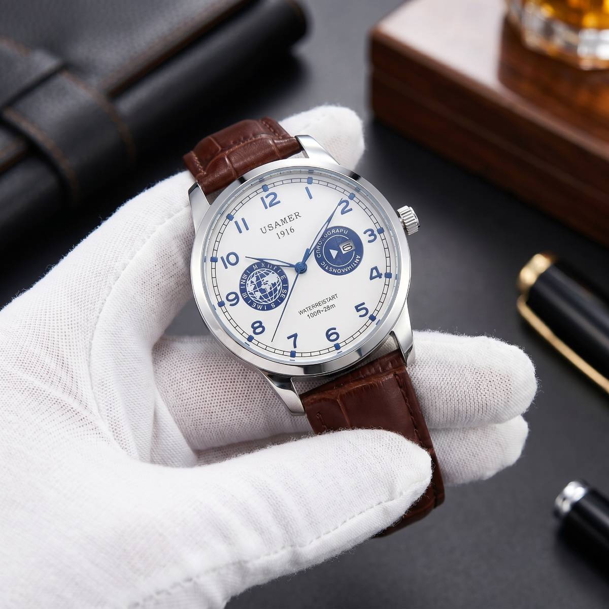 Usamer 1916 Chronograph Dress Watch