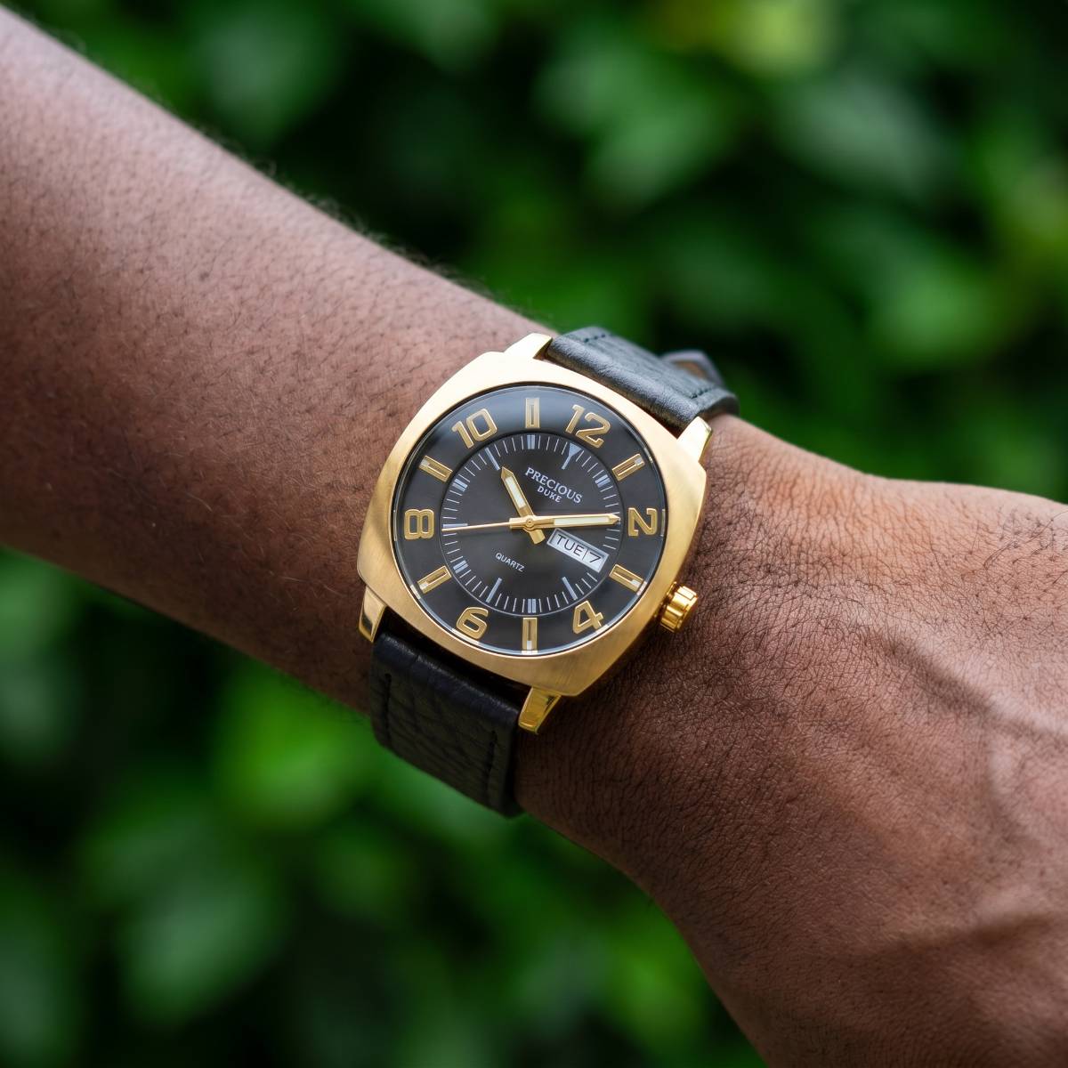 Precious Duke Black Gold Watch view 2