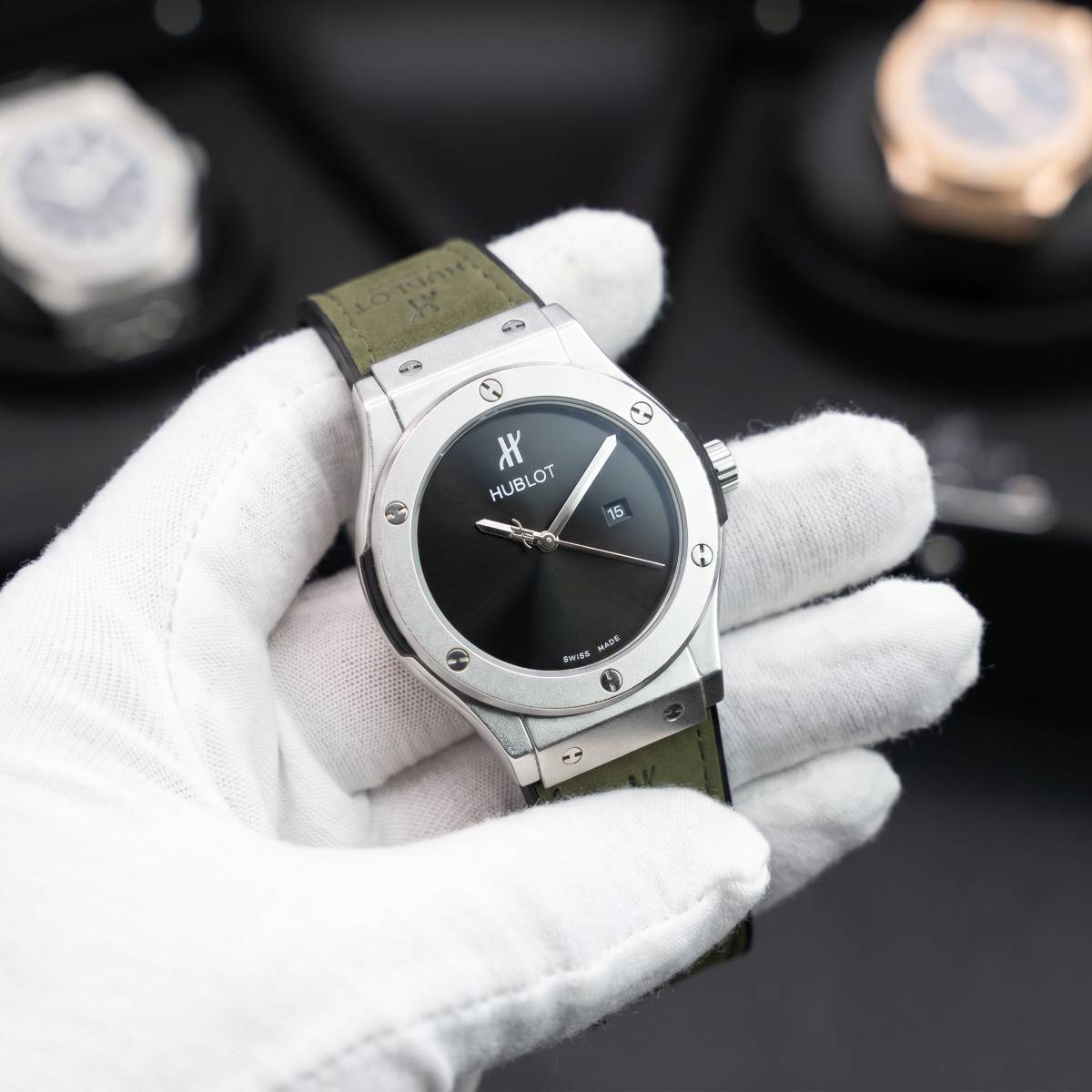 Hublot Classic Fusion Titanium GREEN