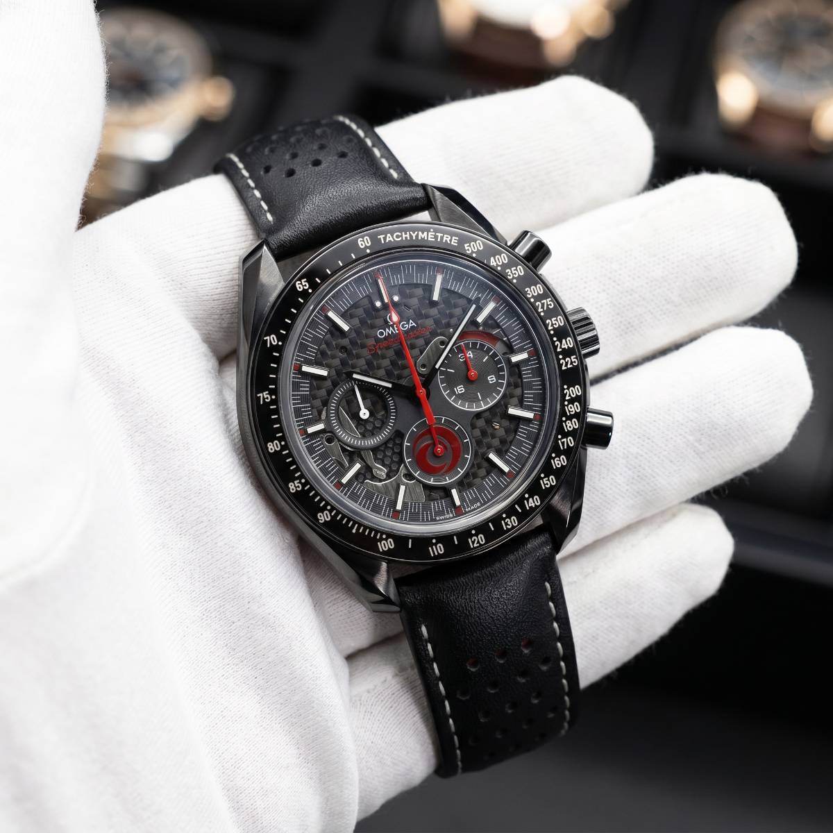 Omega Speedmaster Dark Side - view 1