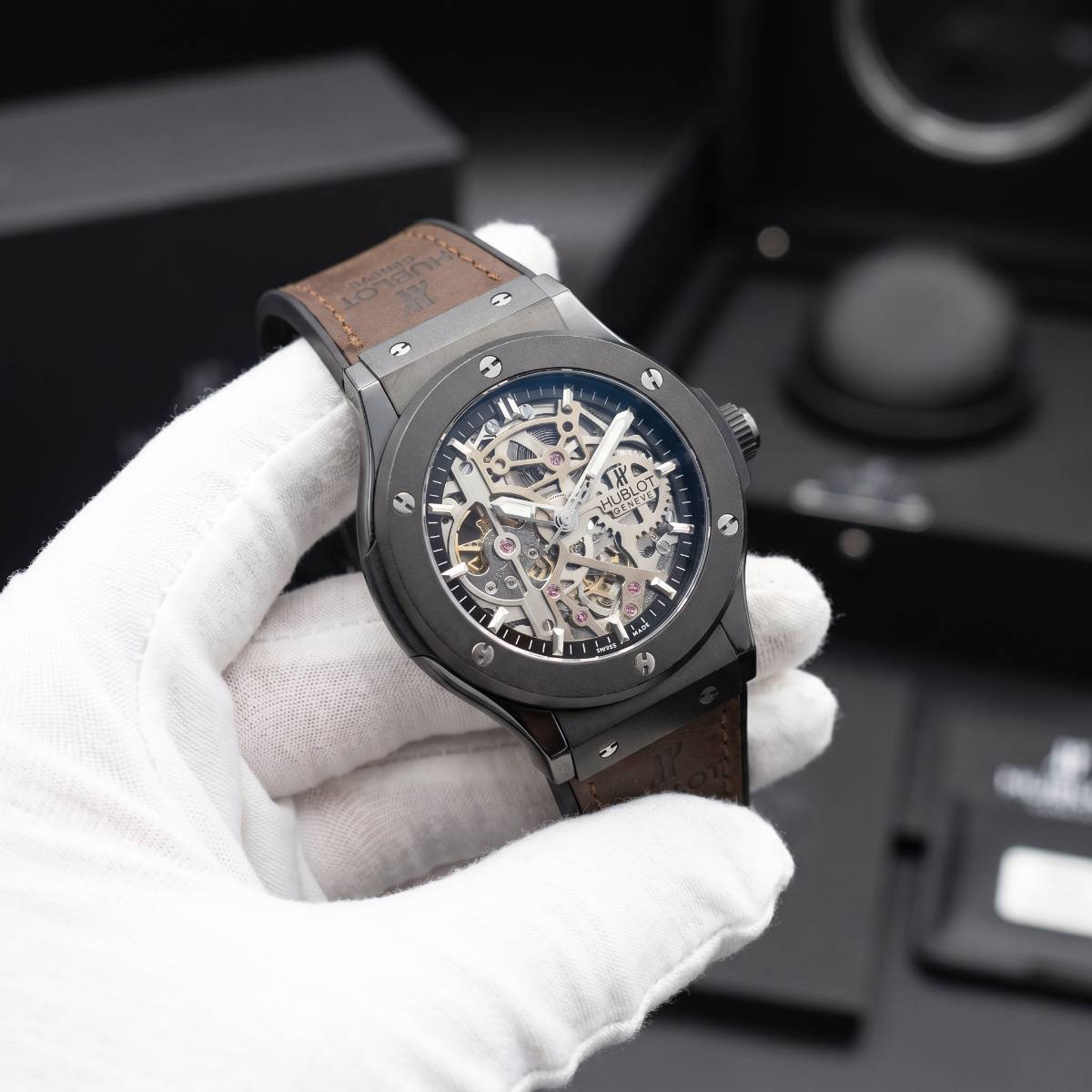 Hublot Classic Fusion Skeleton Ceramic - view 1