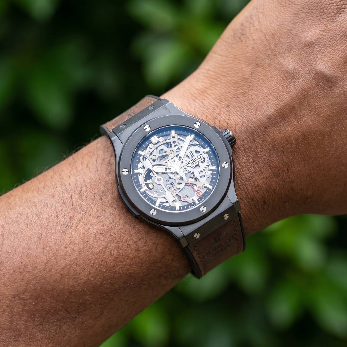 Hublot Classic Fusion Skeleton Ceramic view 2