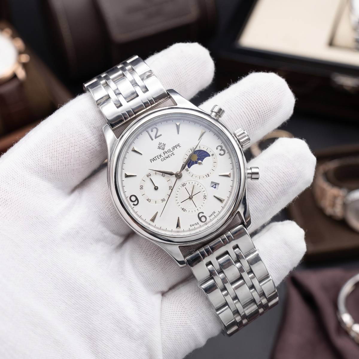 Patek Philippe Grand Complications Chronograph SILVER - view 1