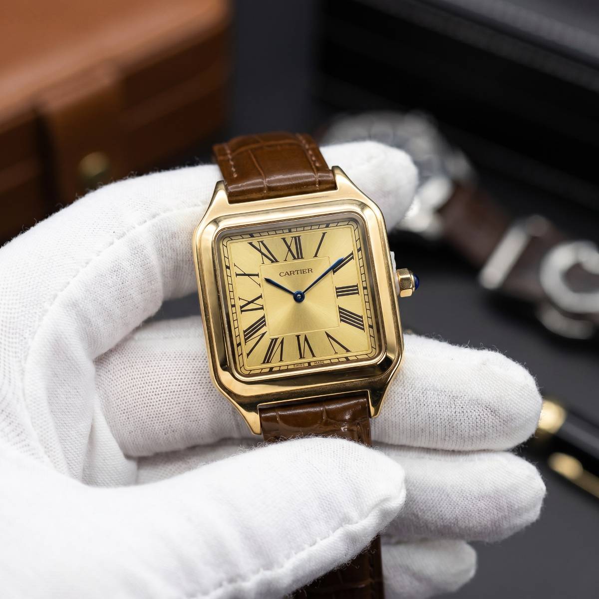 Cartier Santos-Dumont Yellow Gold - view 1