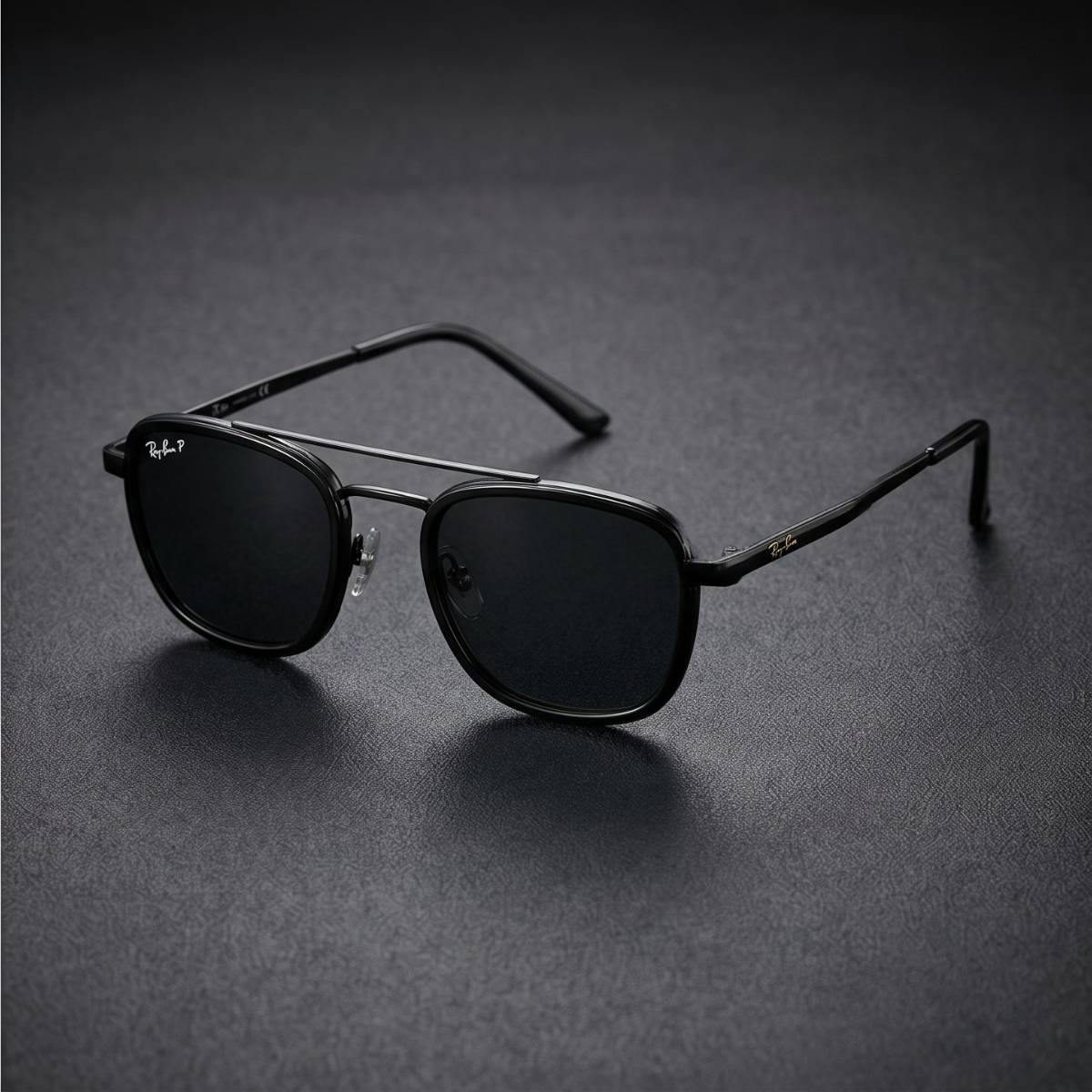 Ray-Ban Polarized Aviator Sunglasses view 2