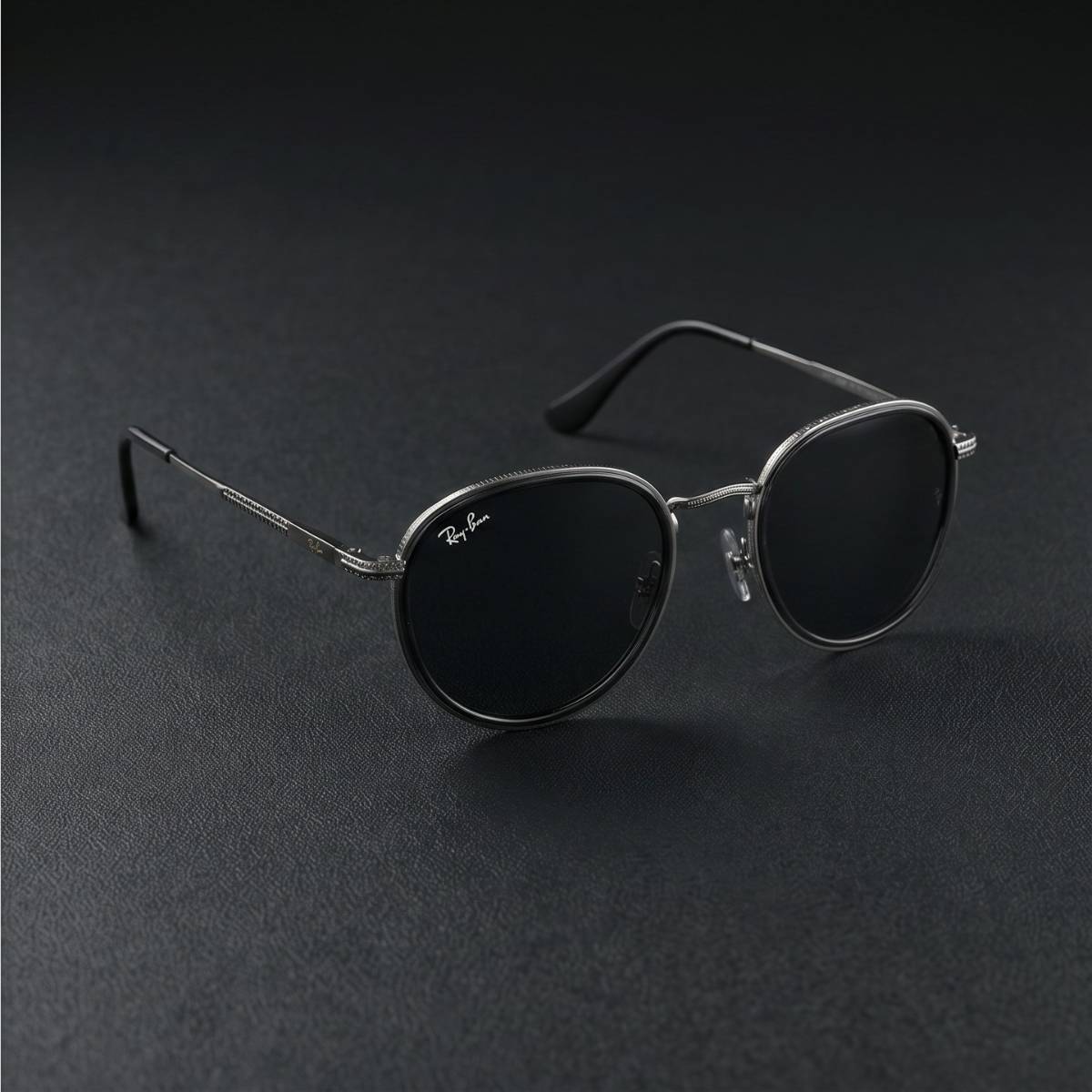 Ray-Ban Round Metal Sunglasses view 2