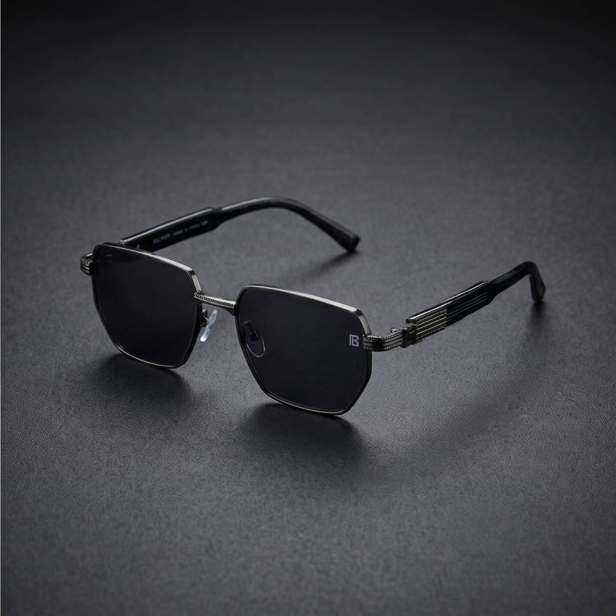Balmain Paris Geometric Sunglasses view 2