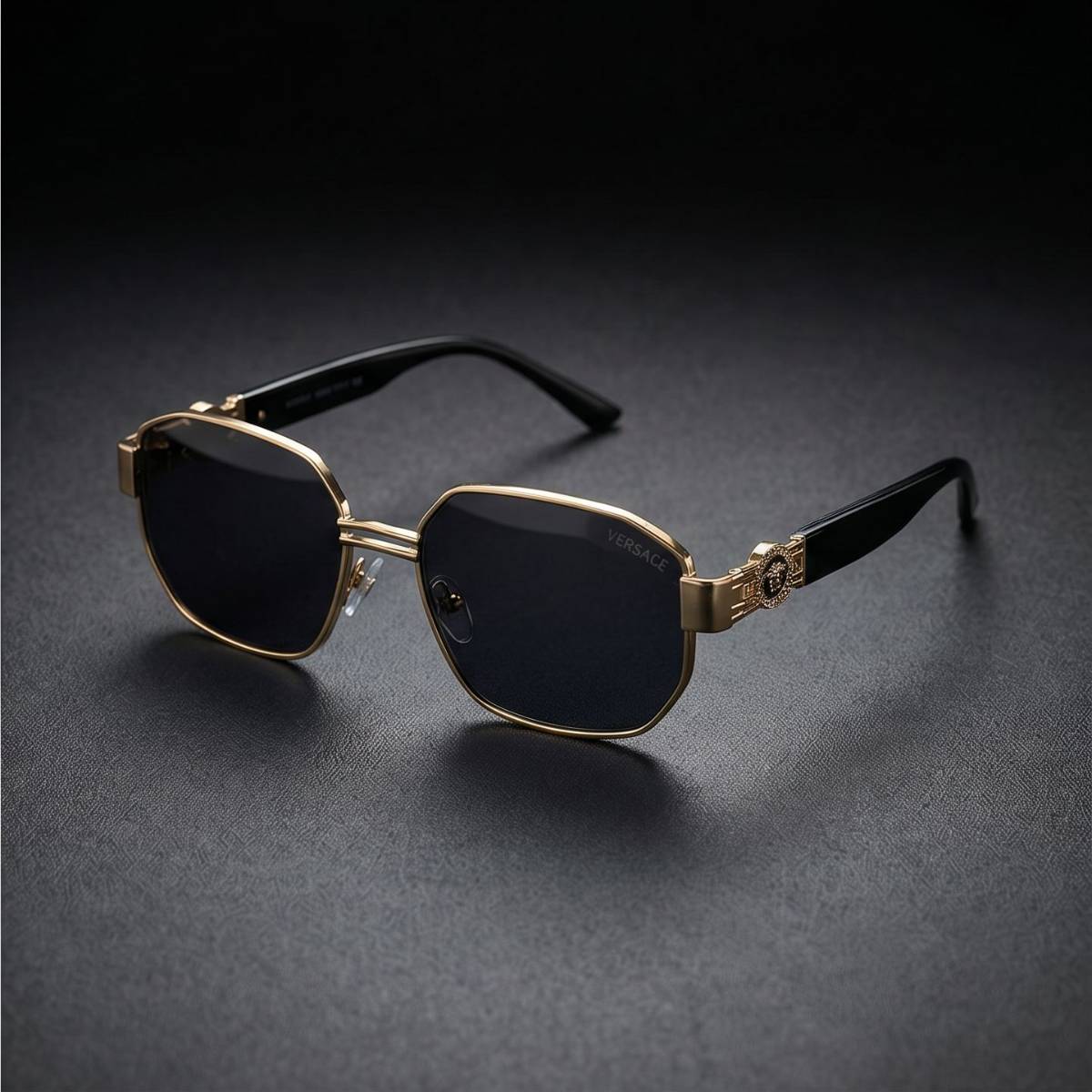 Versace Medusa Geometric Sunglasses view 2