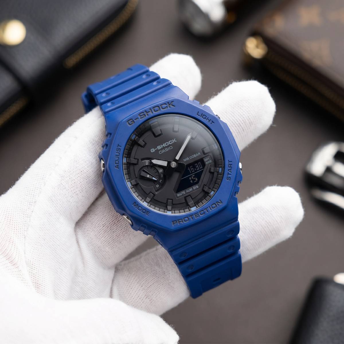 Casio G-Shock GA-2100 Blue - view 1