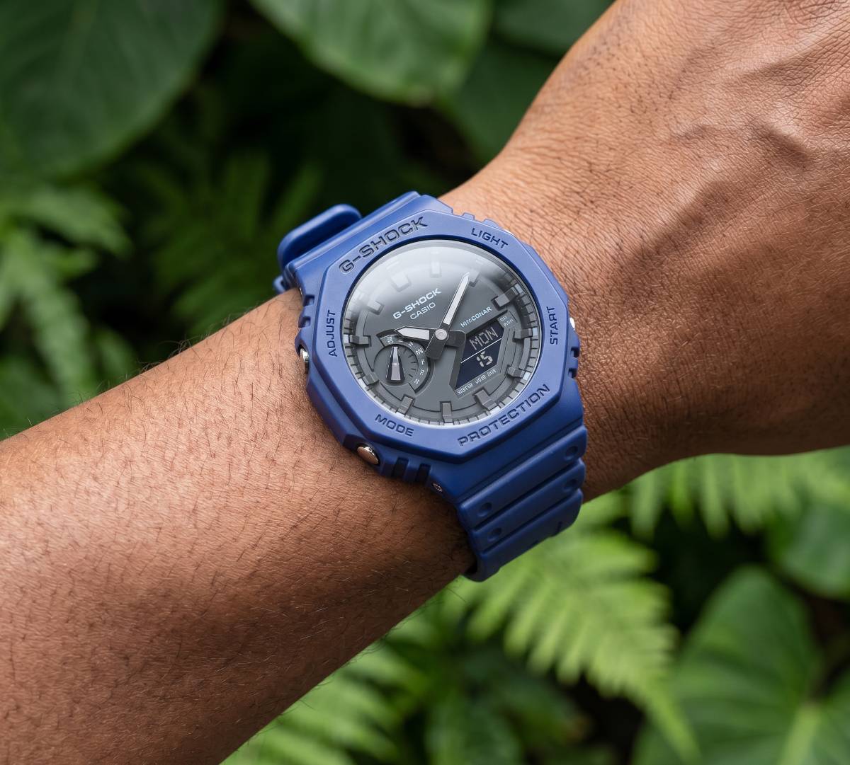 Casio G-Shock GA-2100 Blue view 2
