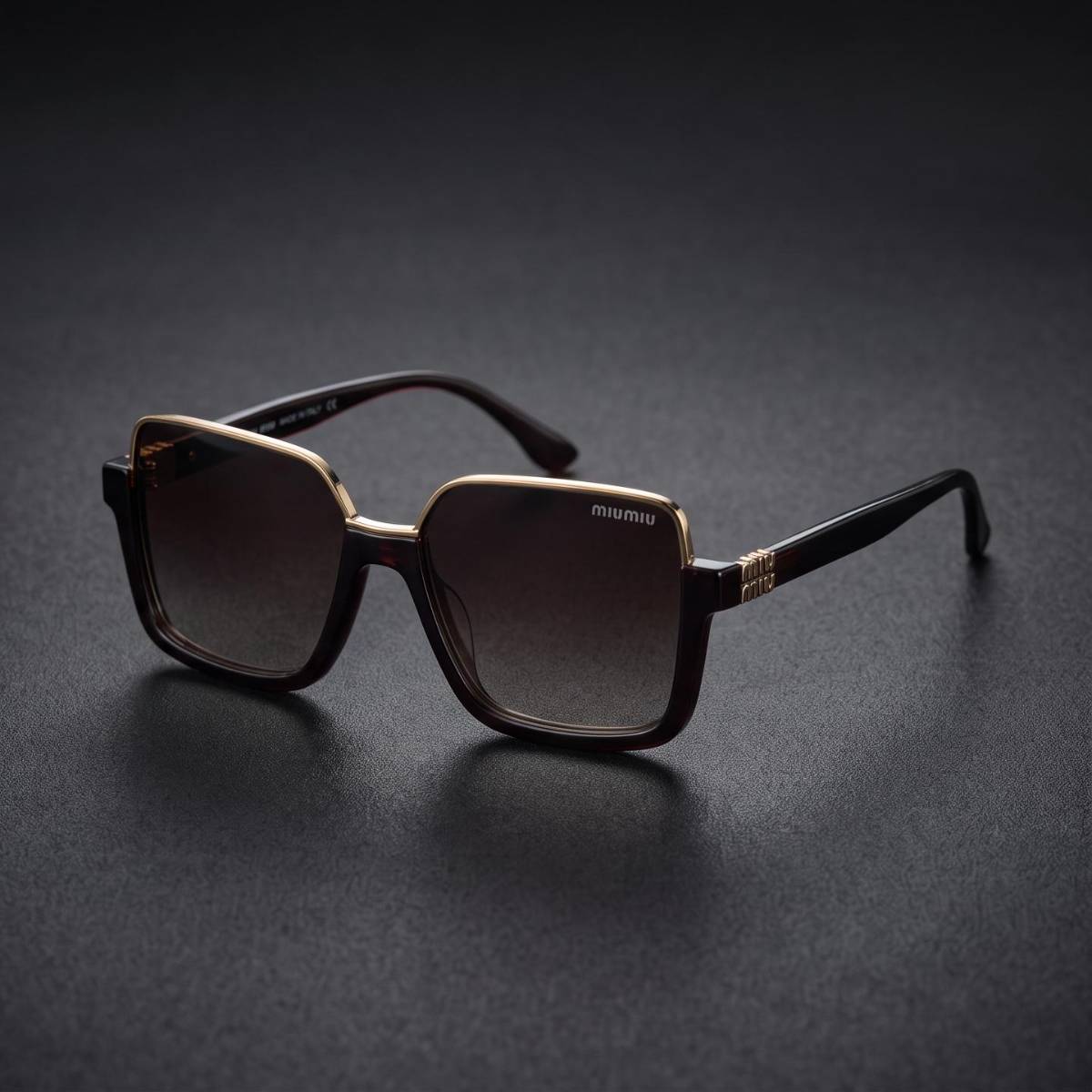 Miu Miu Square Oversized Sunglasses view 2