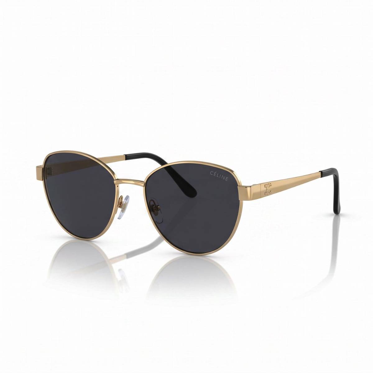 Céline Metal Frame Cat-Eye Sunglasses