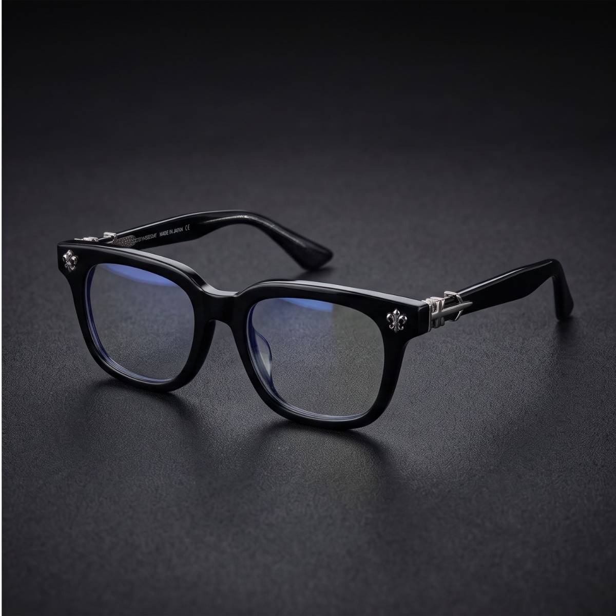 Chrome Hearts Eyeglasses Black Acetate view 2
