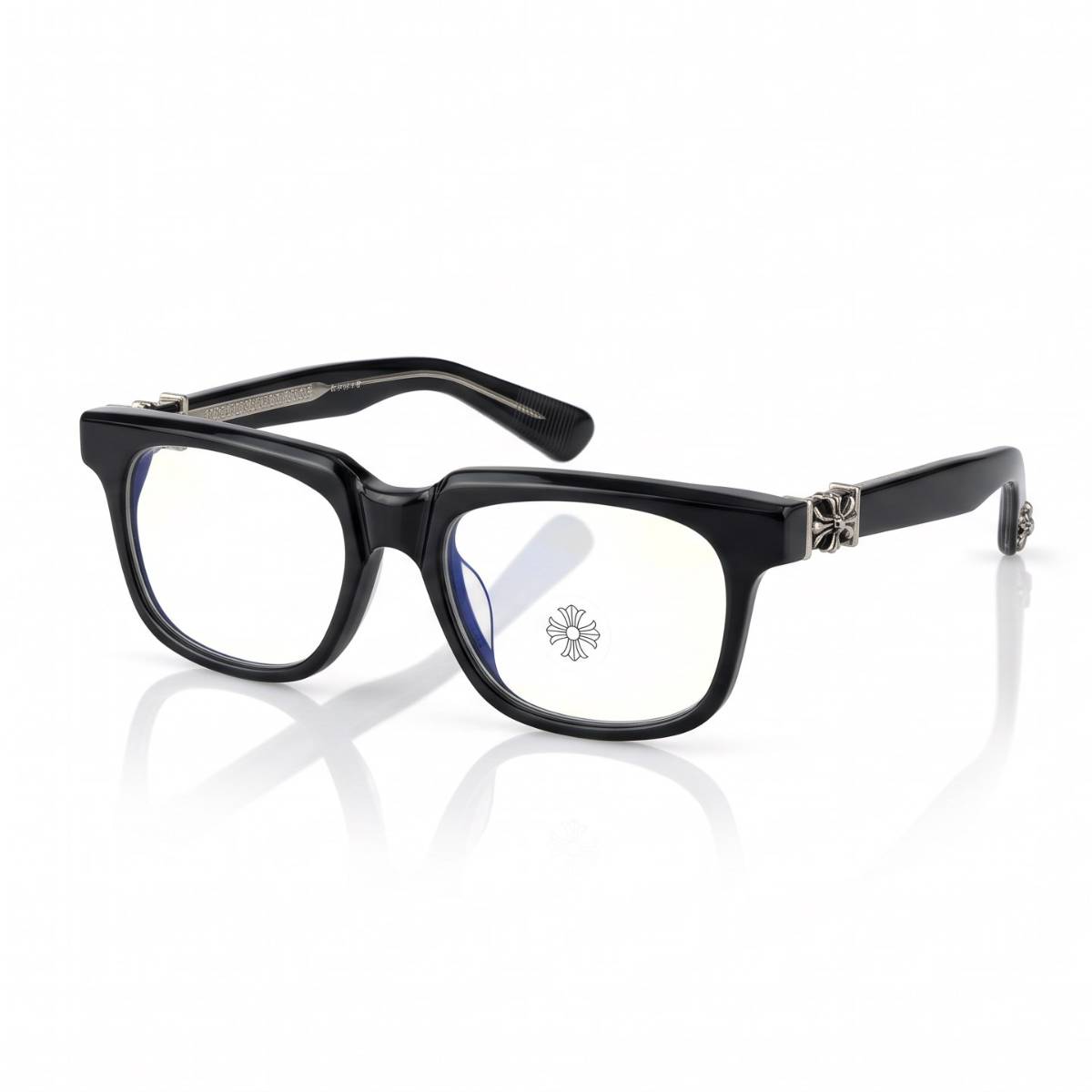 Chrome Hearts Eyeglasses Black Frame