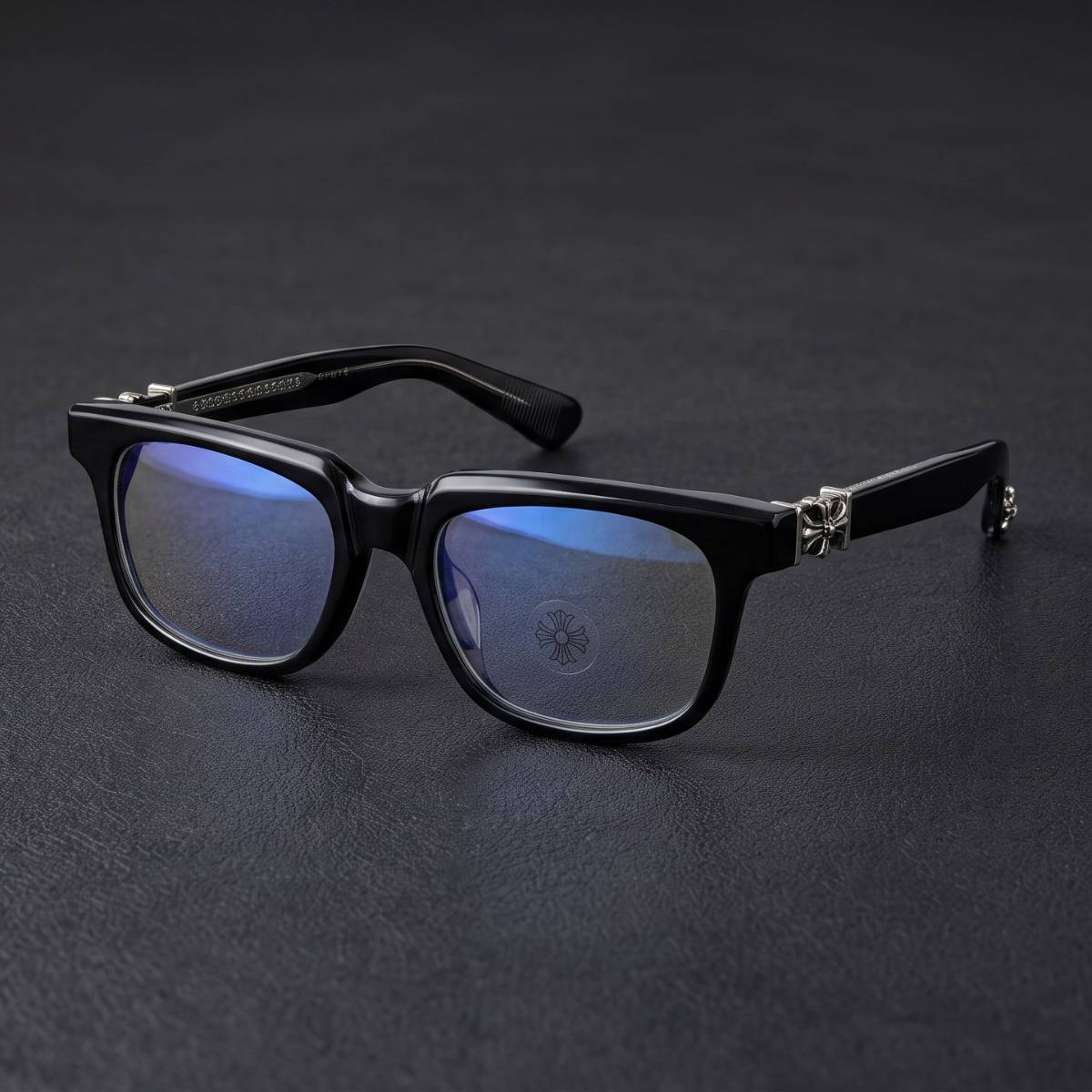 Chrome Hearts Eyeglasses Black Frame view 2