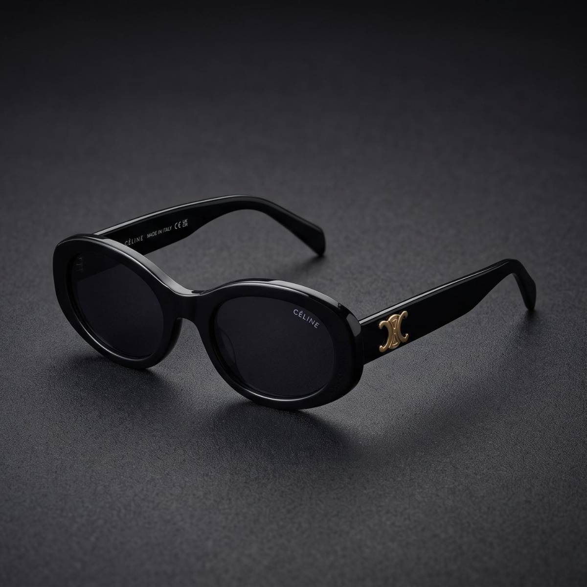 Céline Triomphe Oval Sunglasses view 2