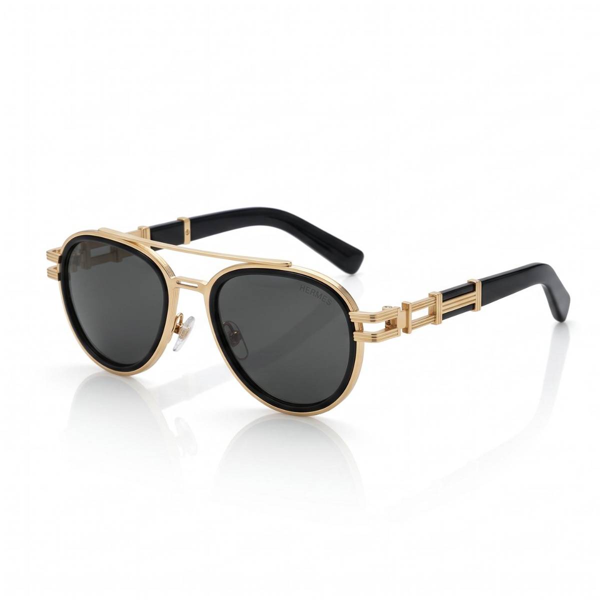 Hermès Luxury Aviator Sunglasses