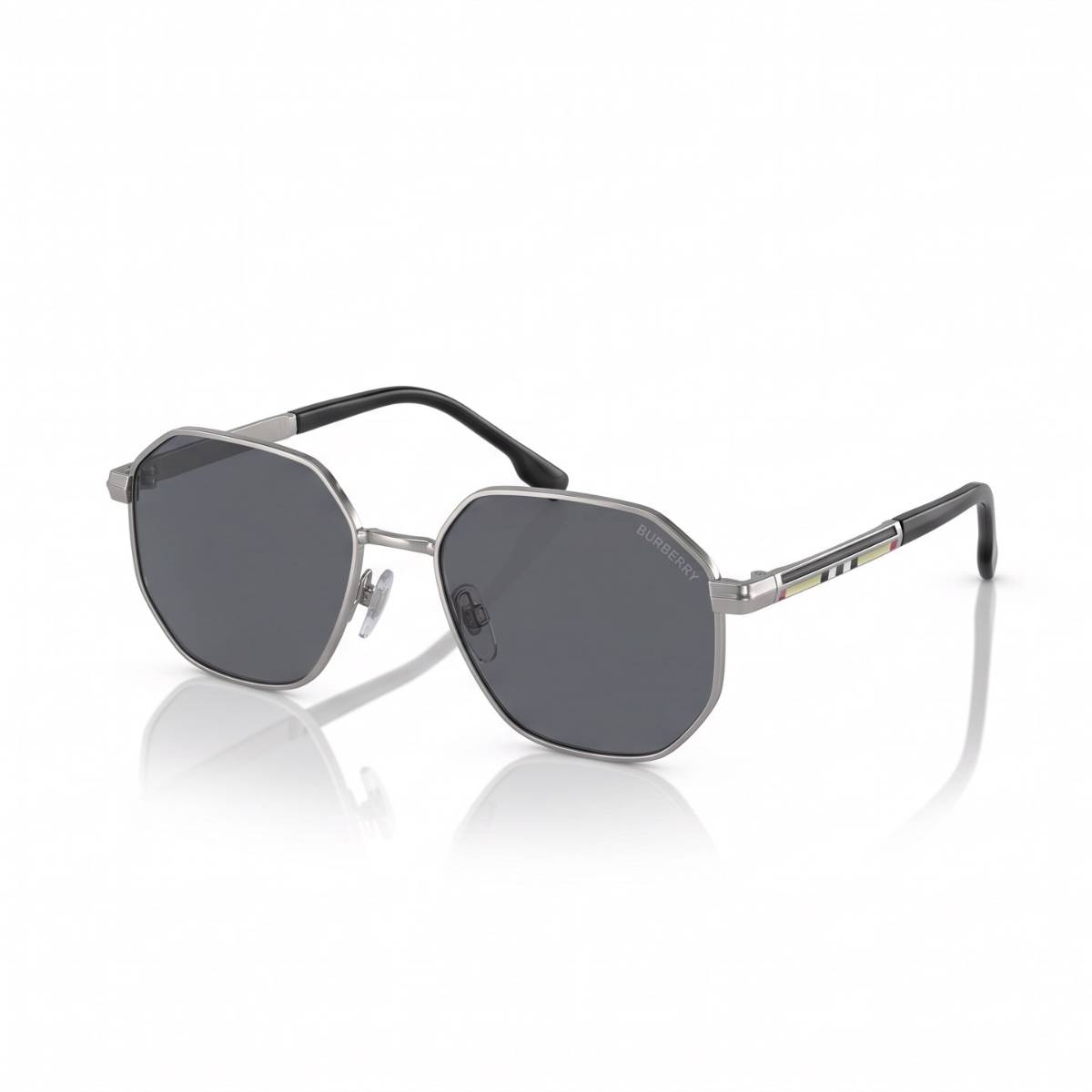 Burberry Geometric Metal Sunglasses view 1