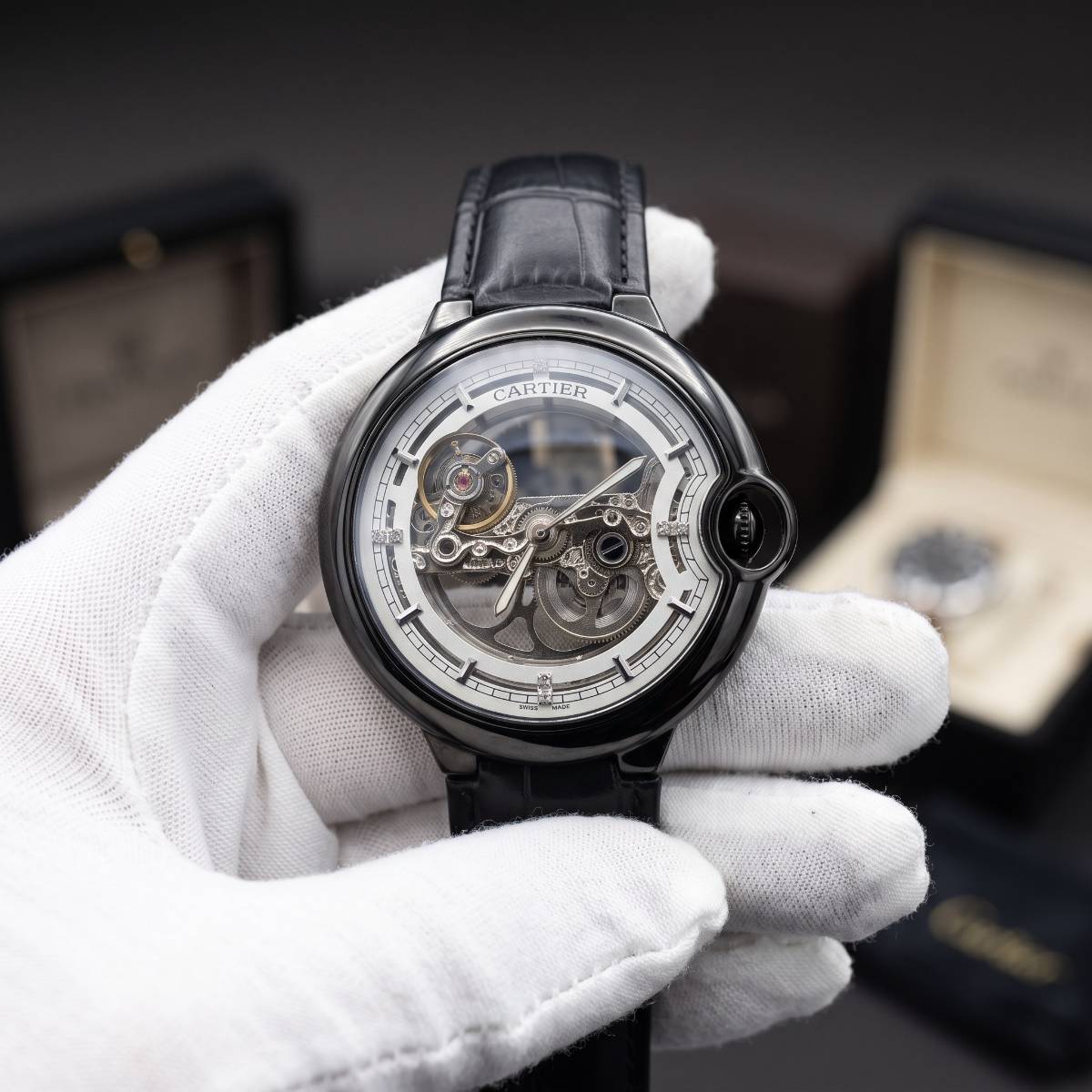 Cartier Ballon Bleu Skeleton Tourbillon