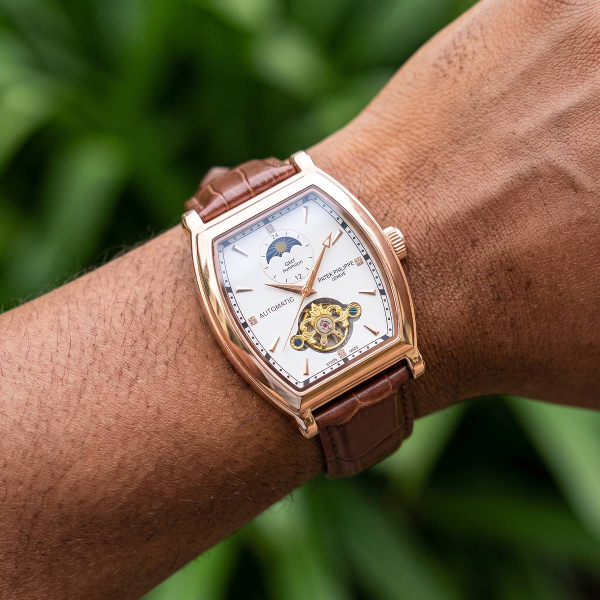Patek Philippe Gondolo GMT Tourbillon gold view 2