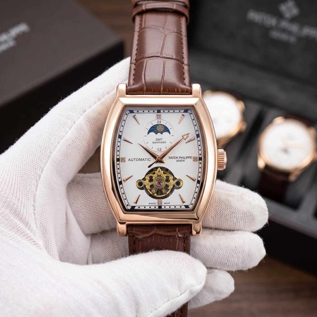 Patek Philippe Gondolo GMT Tourbillon gold