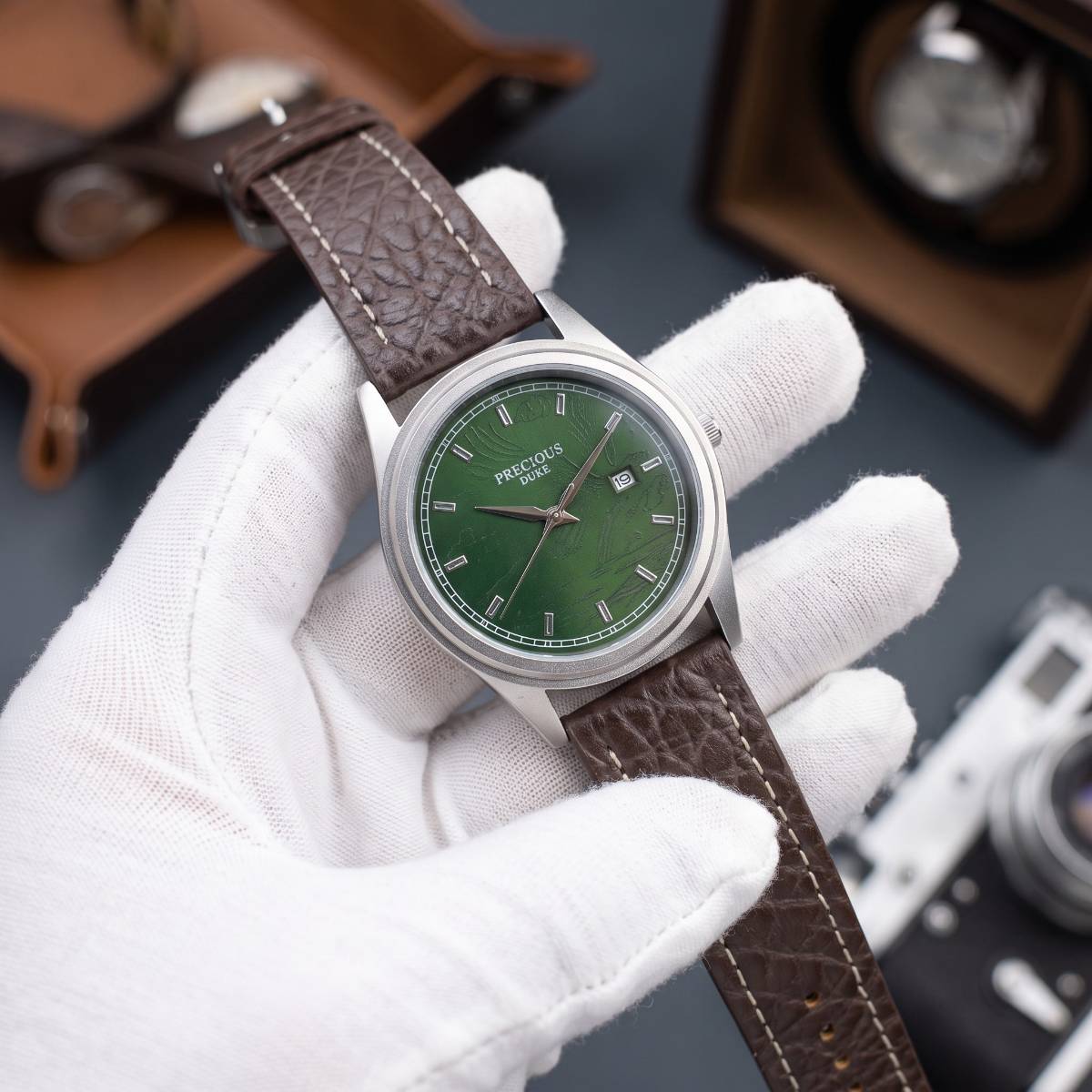 Precious Duke Green Dial Watch - view 1