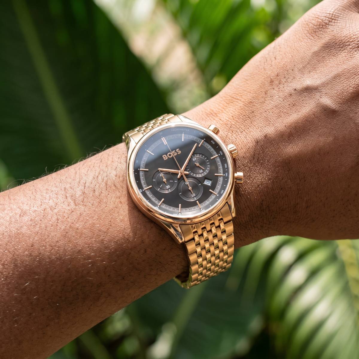 BOSS Gregor Chronograph Rose Gold view 2