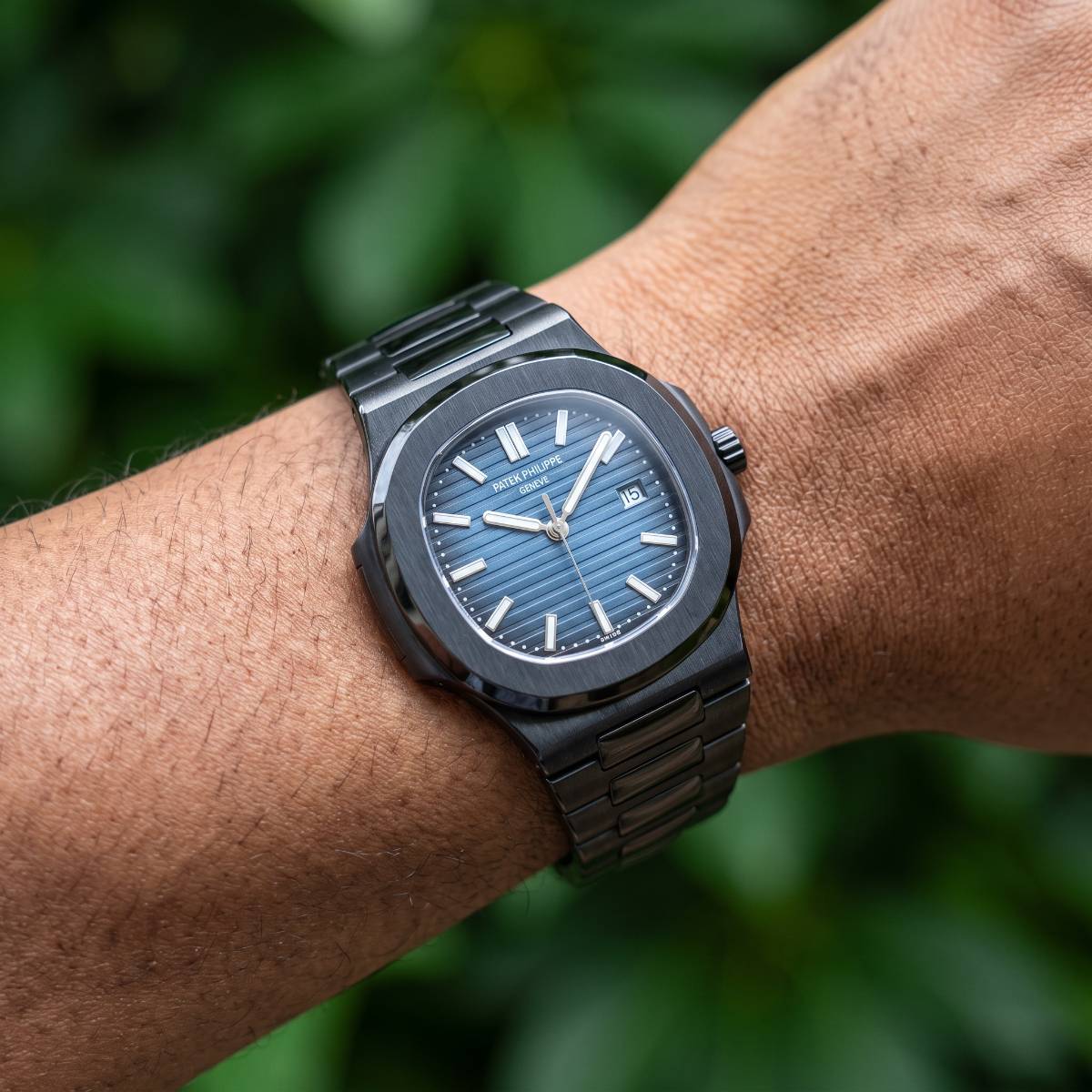 Patek Philippe Nautilus Black view 2