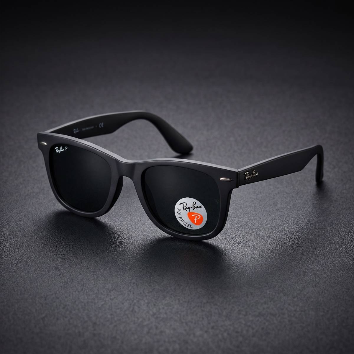 Ray-Ban Wayfarer Polarized Sunglasses view 2