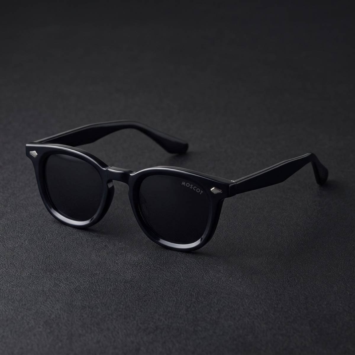 Moscot Lemtosh Sun Black view 2