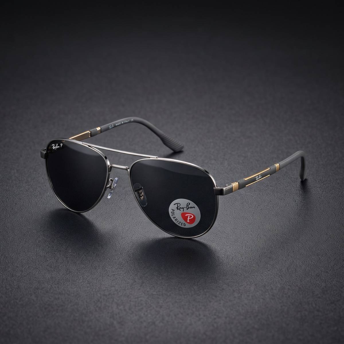 Ray-Ban Aviator Polarized Sunglasses view 2