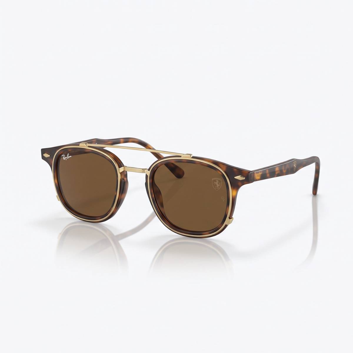 Ray-Ban Ferrari Tortoise Sunglasses - view 1