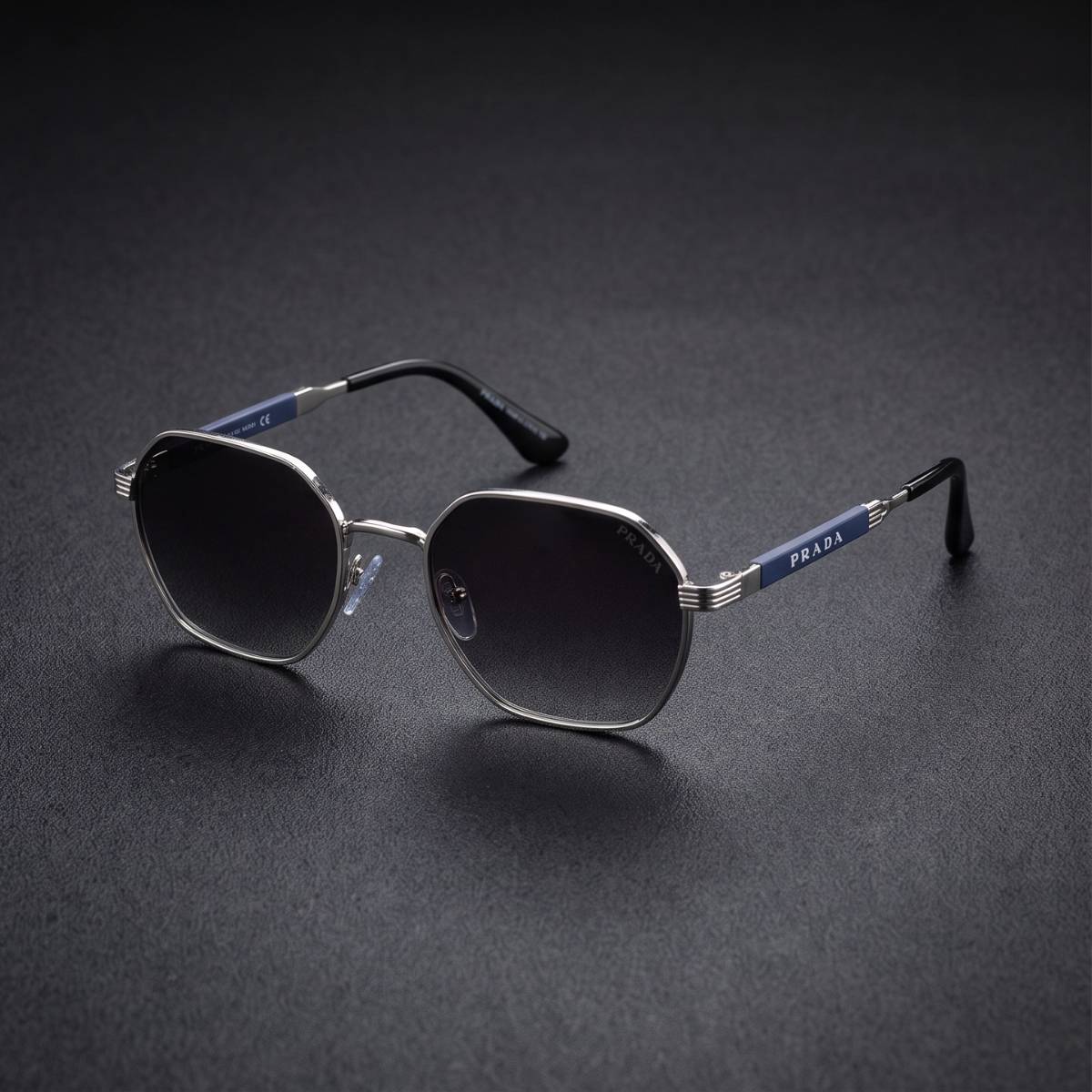 Prada Geometric Metal Sunglasses view 2