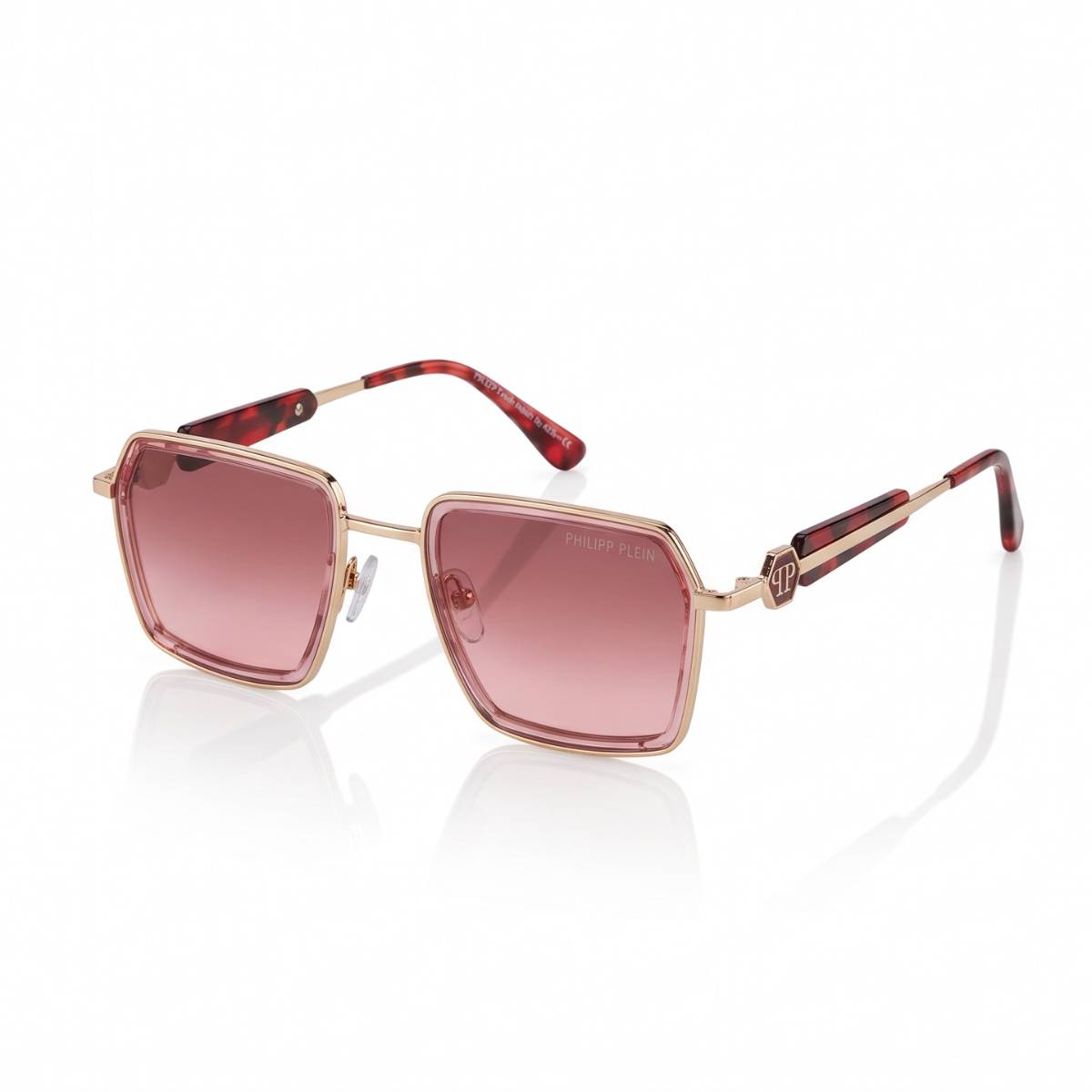 Philipp Plein Square Rose Sunglasses