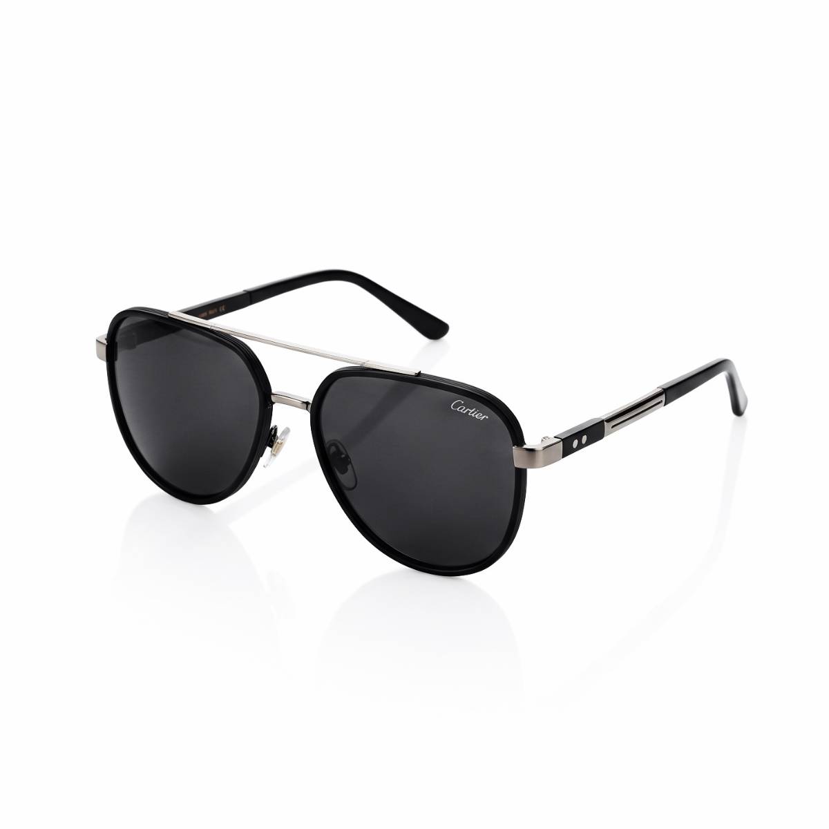 Cartier Aviator Black Sunglasses