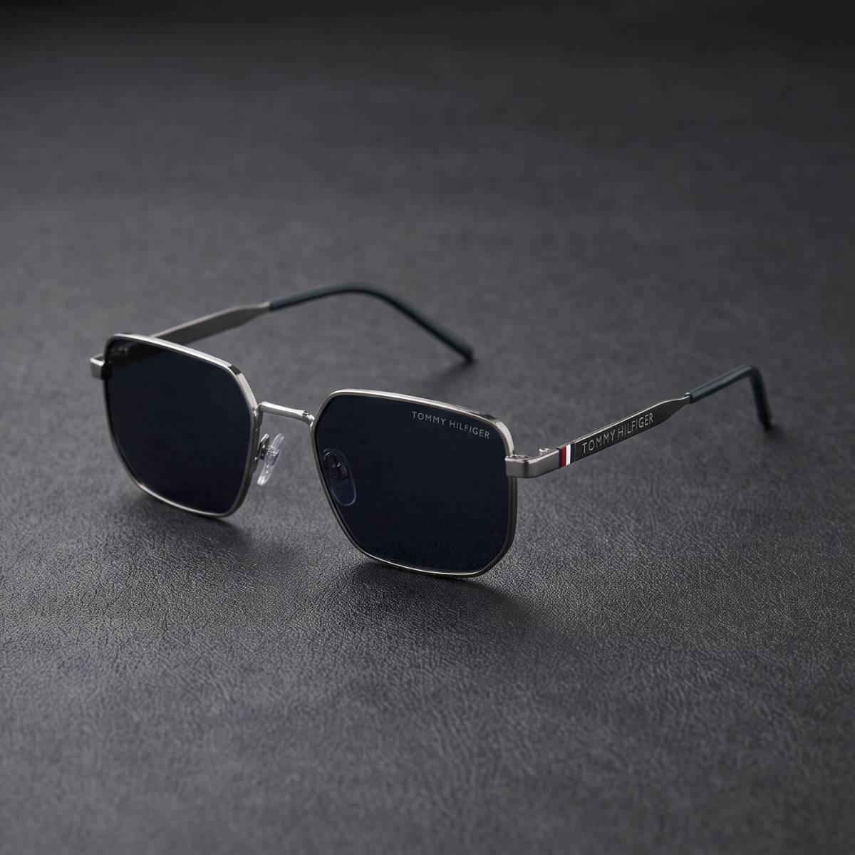 Tommy Hilfiger Square Metal Sunglasses view 2