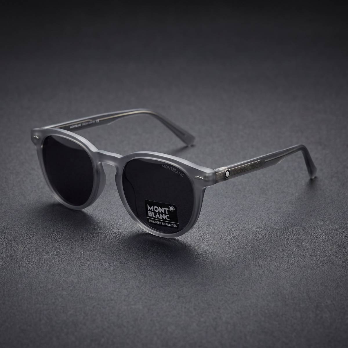 Montblanc Polarized Round Sunglasses view 2