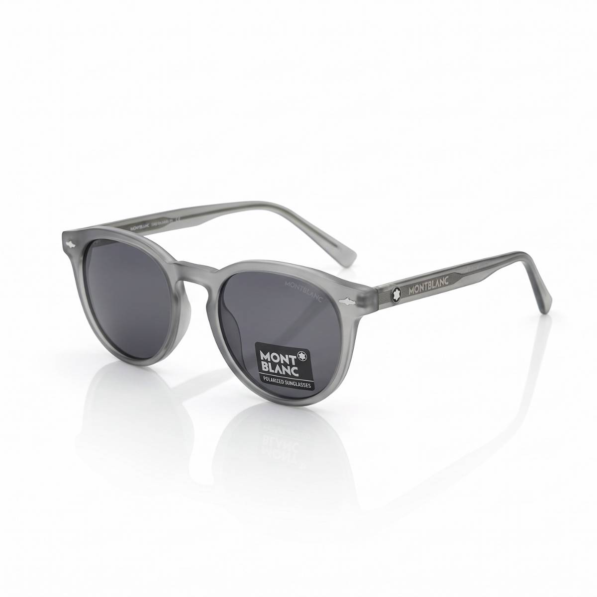 Montblanc Polarized Round Sunglasses