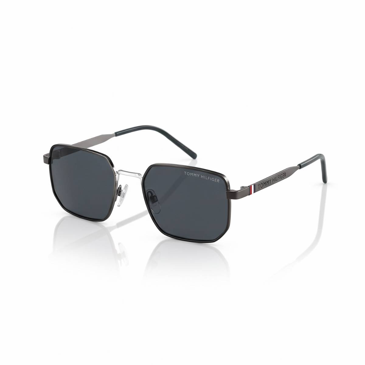 Tommy Hilfiger Square Metal Sunglasses - view 1